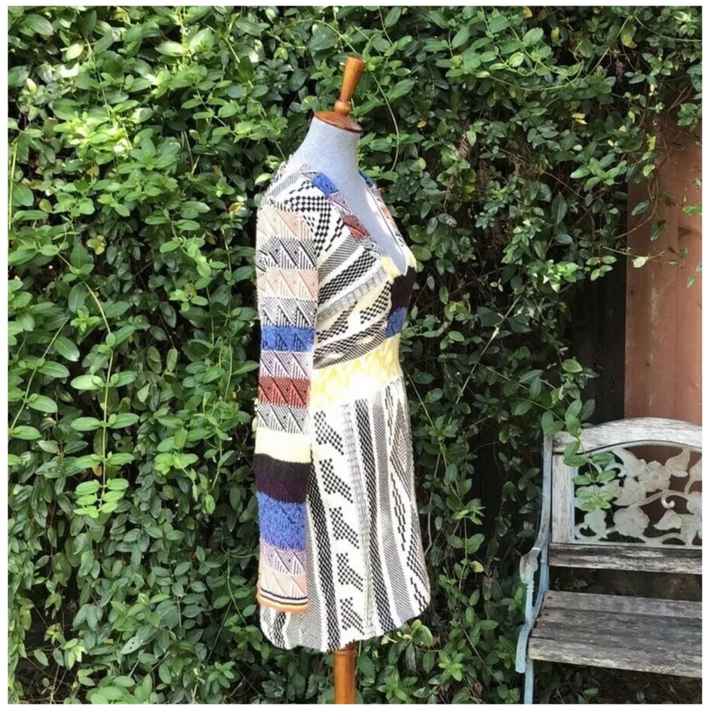 Free People Patchwork Sweater Dress #29 - Picture 4 of 6